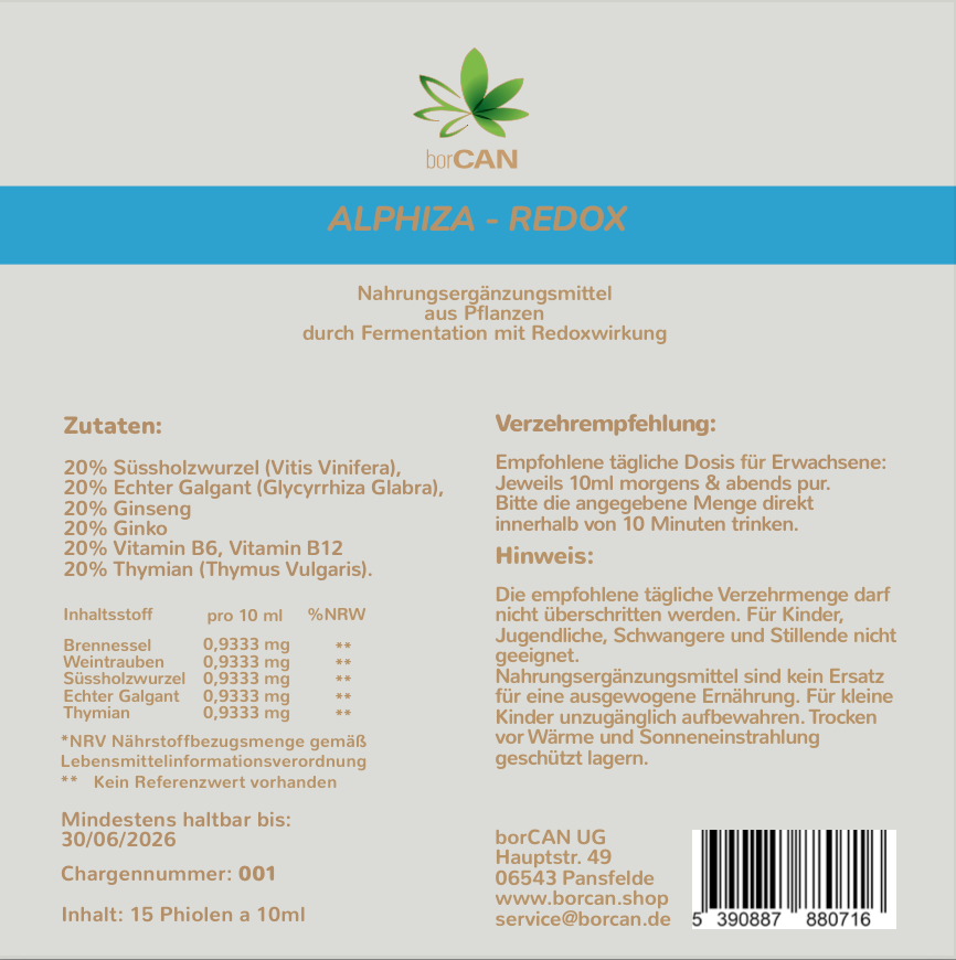 Alphiza - stärke Deine Nerven