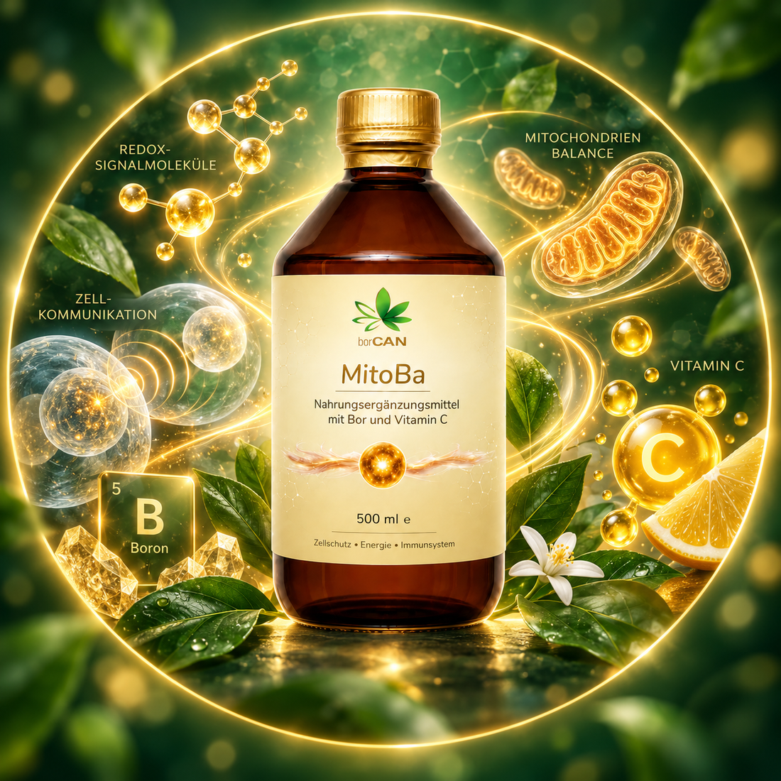 MitoBa – wenn Redox-Signalmoleküle, Bor und Vitamin C aufeinandertreffen