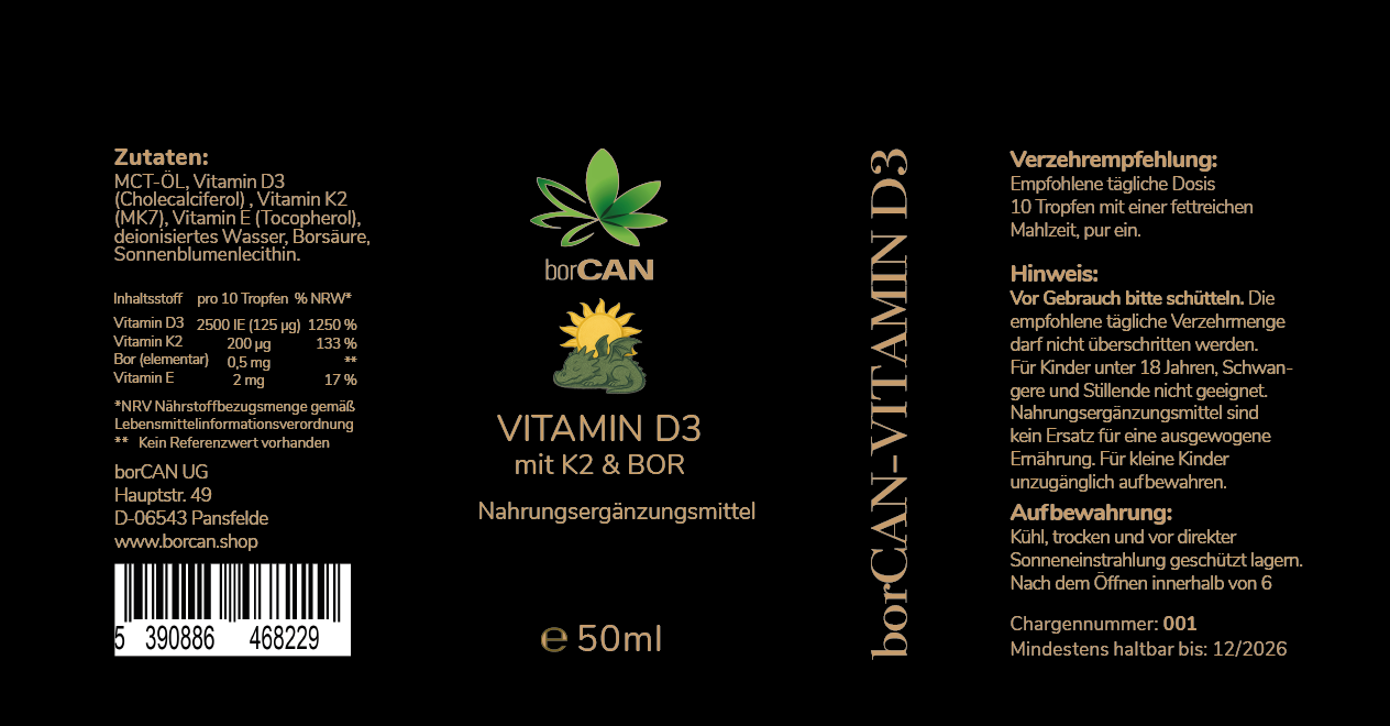 borCAN-Vitamin D₃
