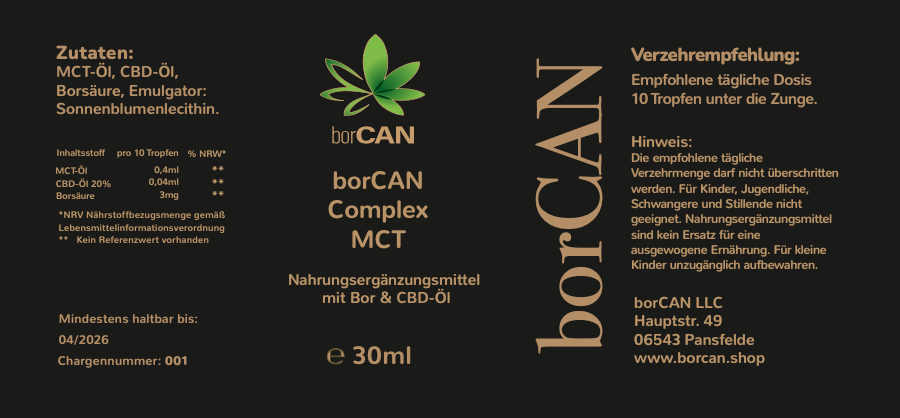 borCAN-Complex MCT
