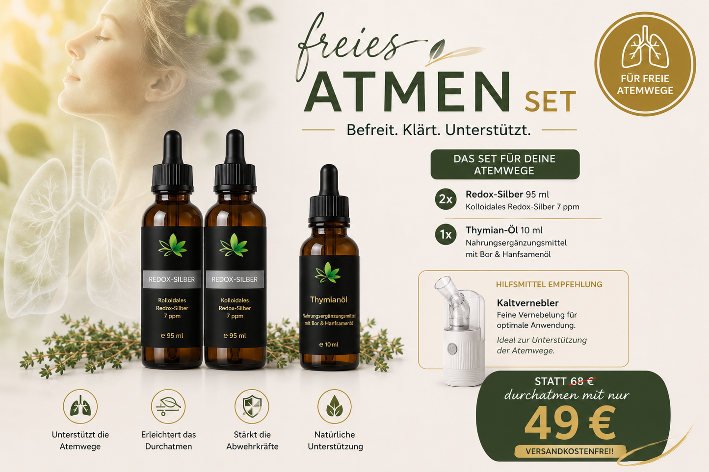 ANGEBOTS-SET: Freies Atmen