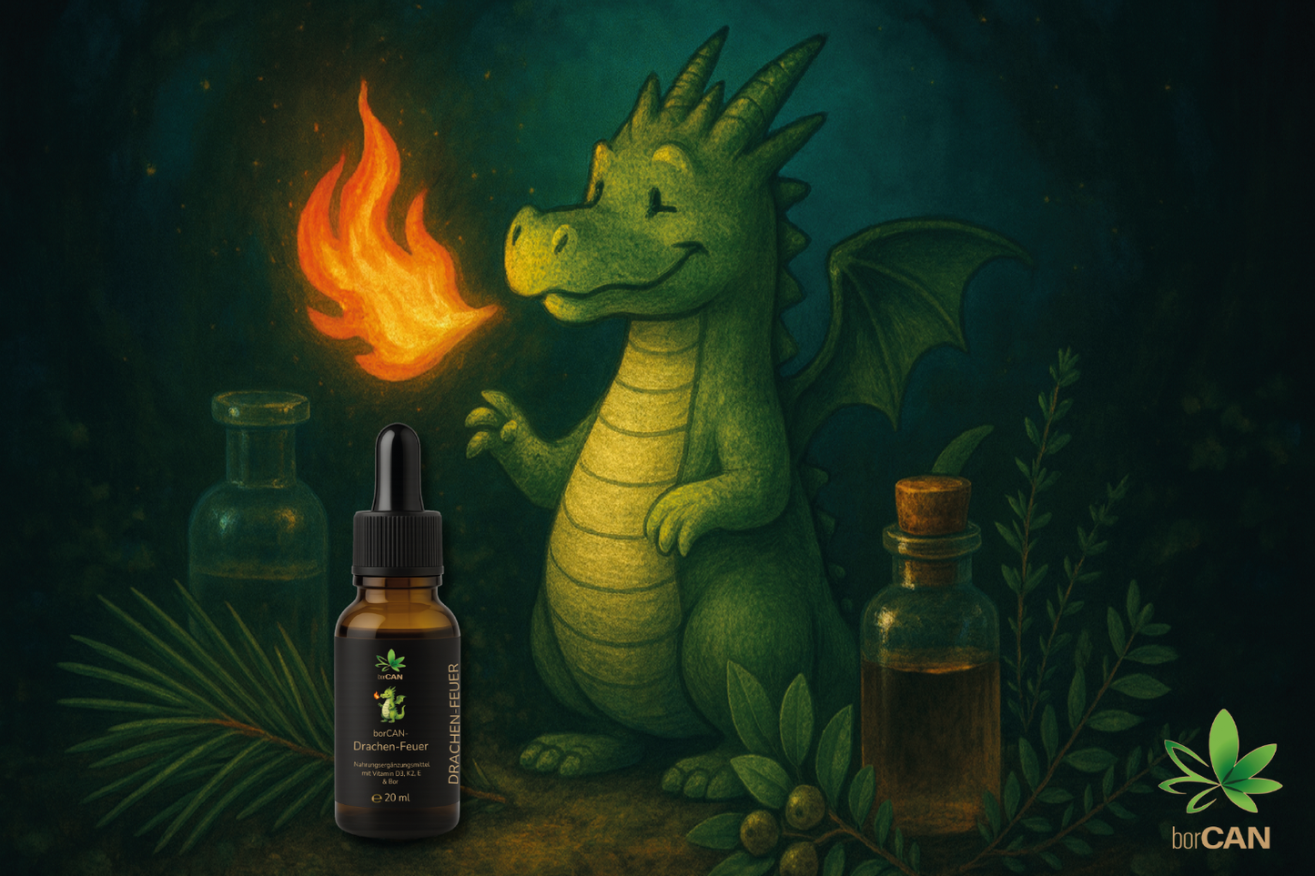 borCAN-Drachen-Feuer